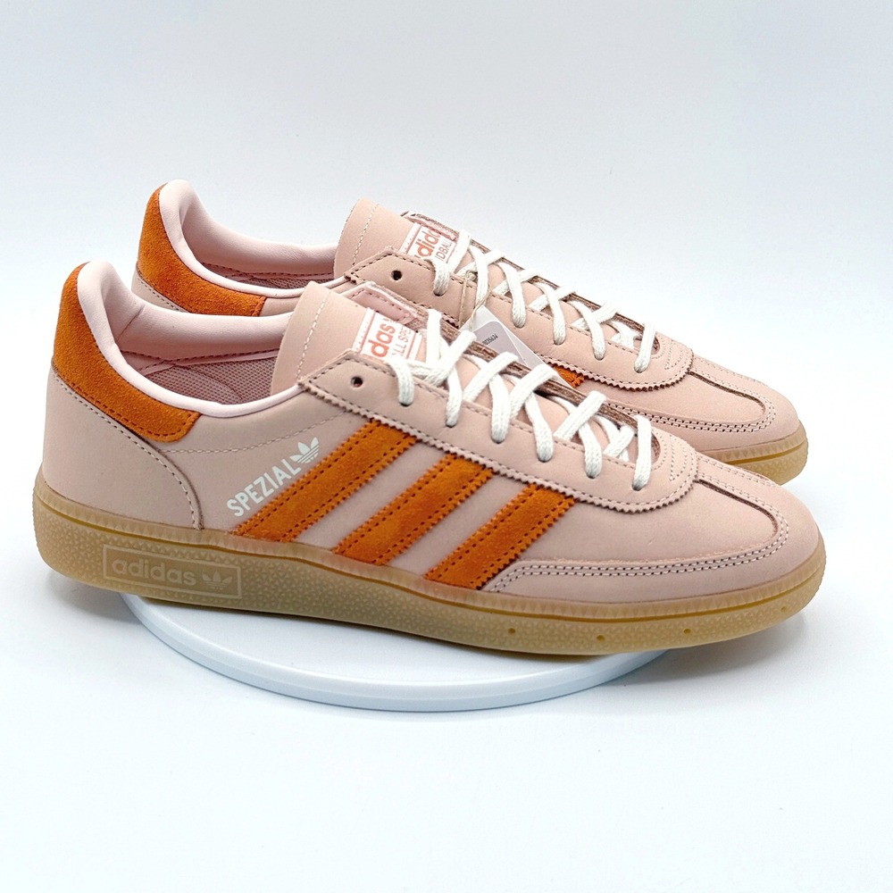 adidas Spezial Sneakers in Pink and Orange Suede